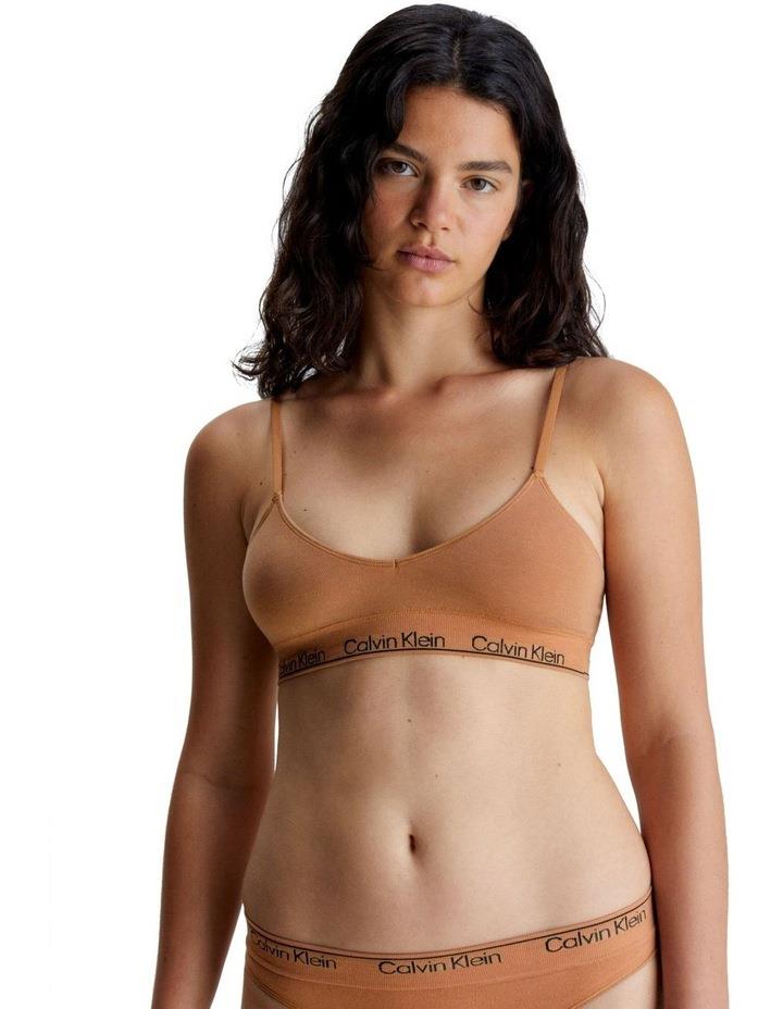 Calvin Klein Modern Seamless Lightly Lined Triangle in Beige S