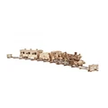 UGEARS Hogwarts Expres 504 Piece Wooden 3D Puzzle Natural