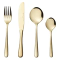 Maxwell & Williams Leveson Cutlery Set Gift Boxed 24 Piece in Champagne Gold