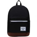 Herschel Pop Quiz Backpack 25L in Black/Tan Black One Size