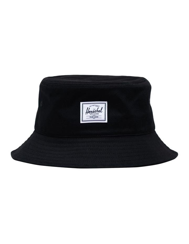 Herschel Norman Bucket Hat in Black Denim Black L-XL