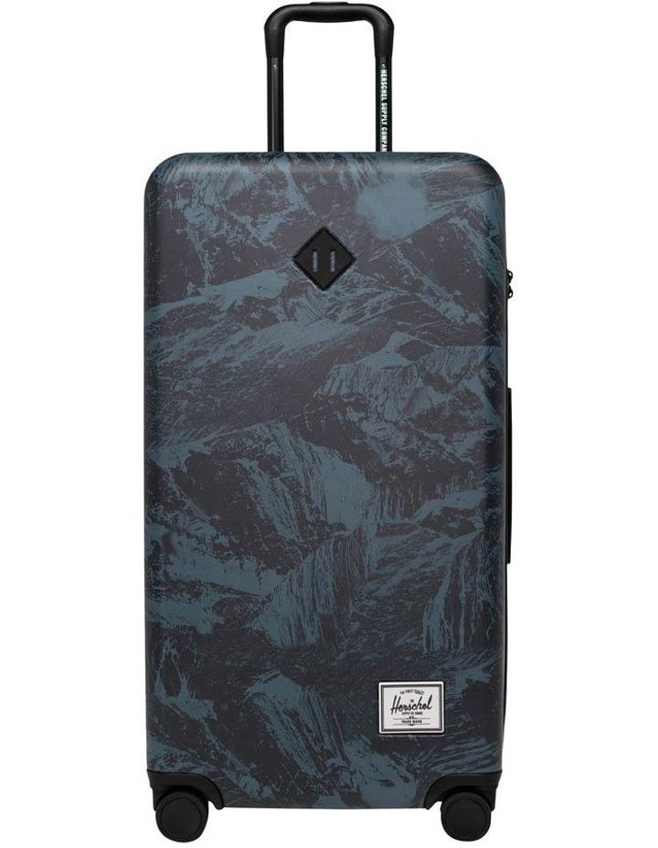 Herschel Heritage Hardshell Suitcase 81cm in Steel Blue Shale Rock Blue