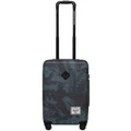 Herschel Hardshell Large Carry-On Luggage Suitcase 43L in Steel Blue Shale Rock Blue