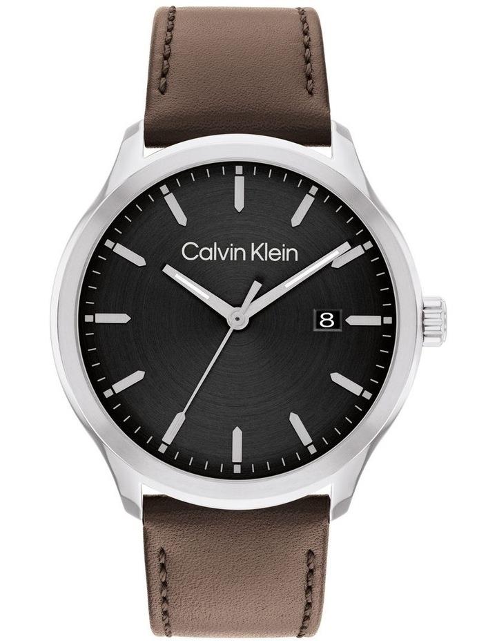 Calvin Klein Define Stainless Steel Watch in Brown