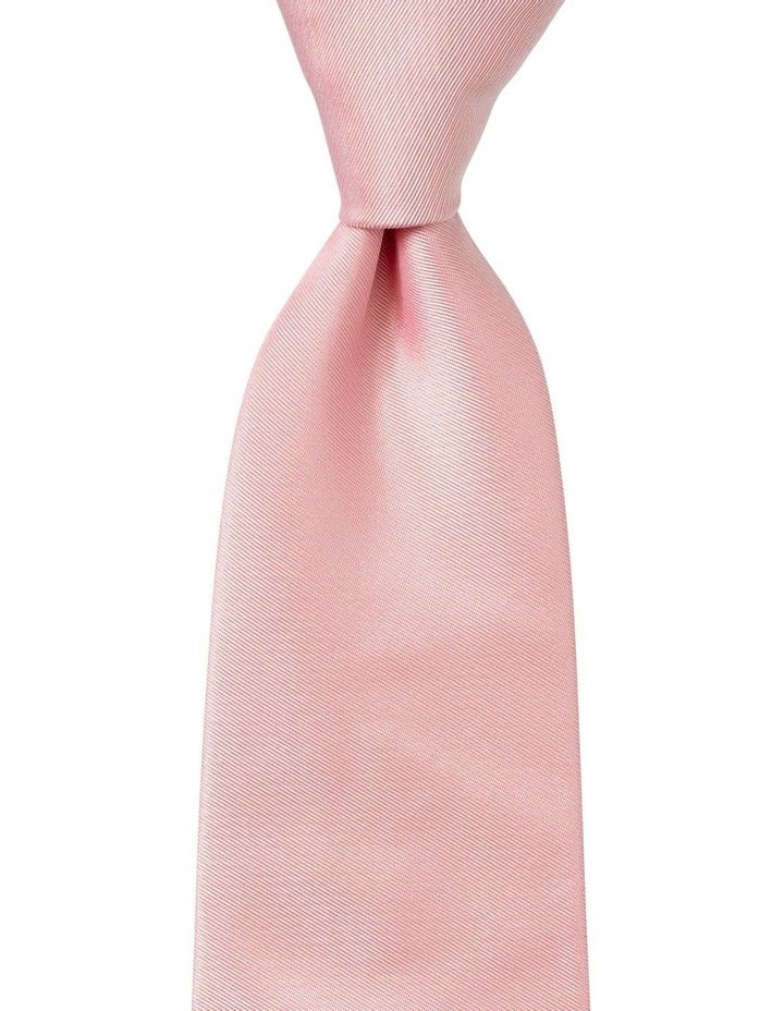 Cambridge Formal Silk Tie in Blush
