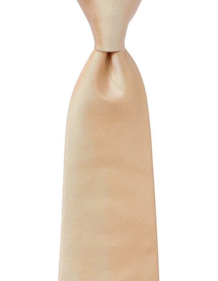Cambridge Formal Silk Tie in Gold