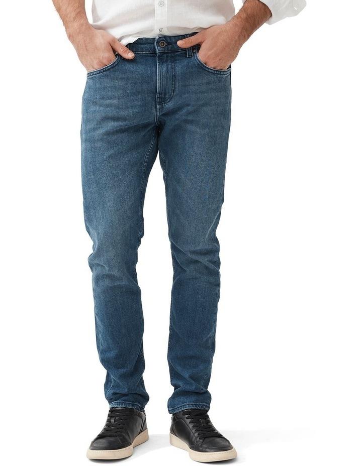 Rodd & Gunn Oaro Slim Fit Italian Denim Short Leg Jeans in Bright Blue 34