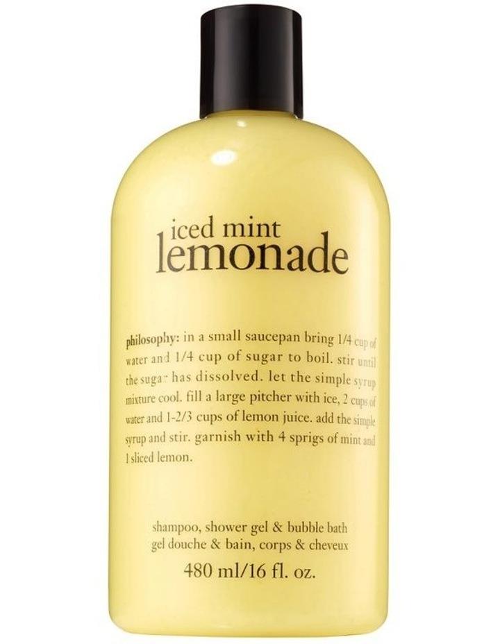 philosophy Mint Lemonade Shampoo, Shower Gel & Bubble Bath 480ml