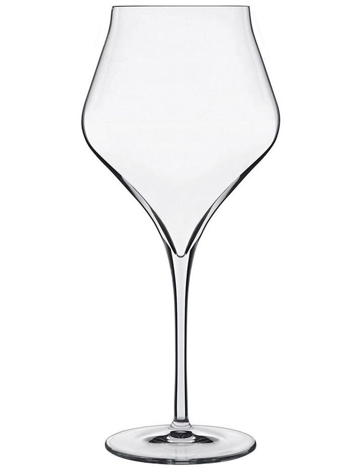 Luigi Bormioli Supremo Burgundy Glass 650ml Set of 6 in Clear