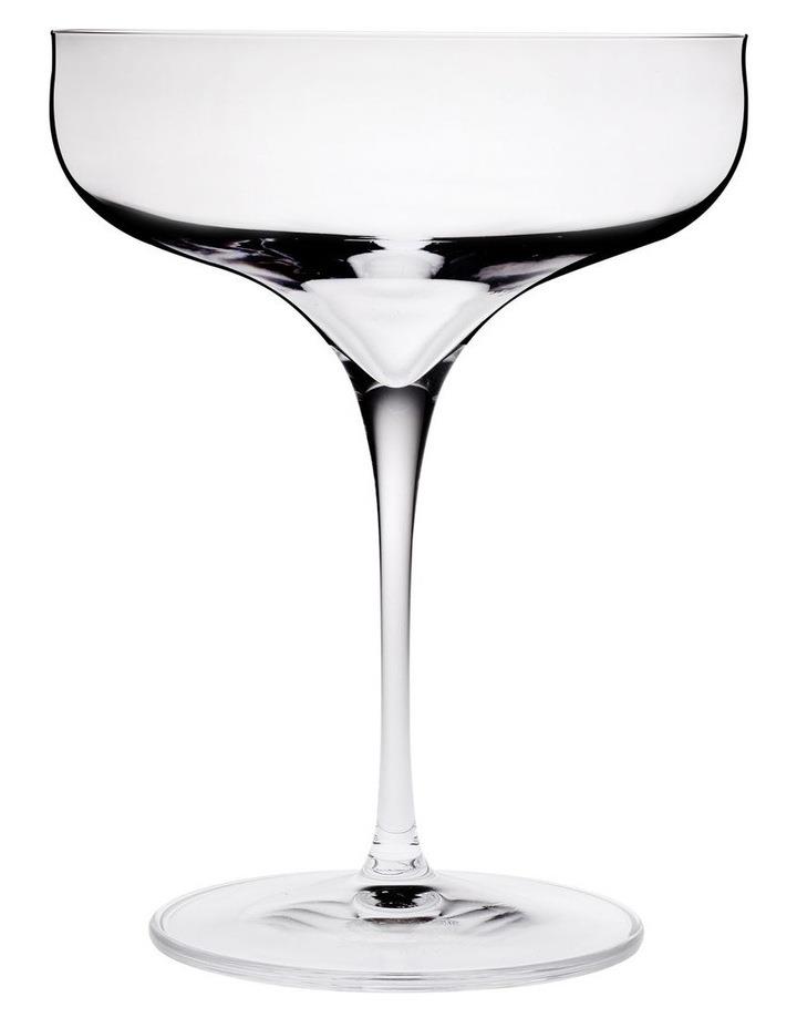 Luigi Bormioli Vinea Champagne Coupe Glass 300ml Set of 6 in Clear