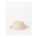 Sprout Paper Straw Hat In Natural XXXS