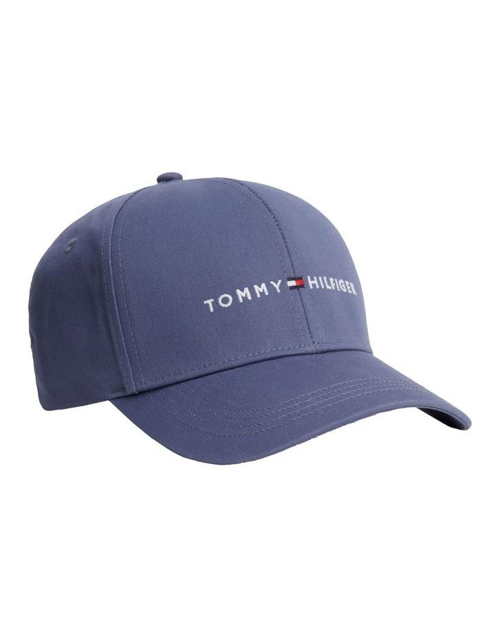 Tommy Hilfiger Logo Embroidery Baseball Cap in Blue One Size