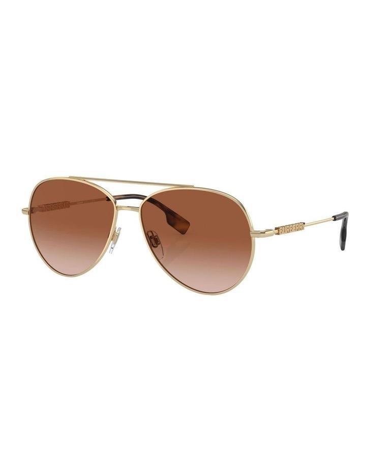 Burberry BE3147 Sunglasses in Gold 1