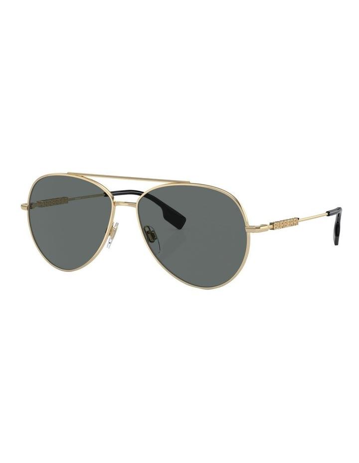 Burberry Polarised BE3147 Sunglasses in Gold 1