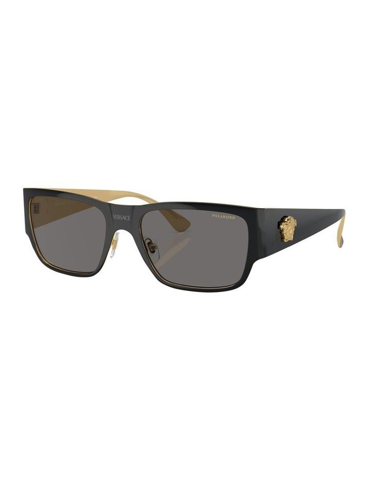 Versace Polarised VE2262 Sunglasses in Black 1
