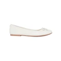 Windsor Smith Babydoll Loafer in Snow Leather White 10
