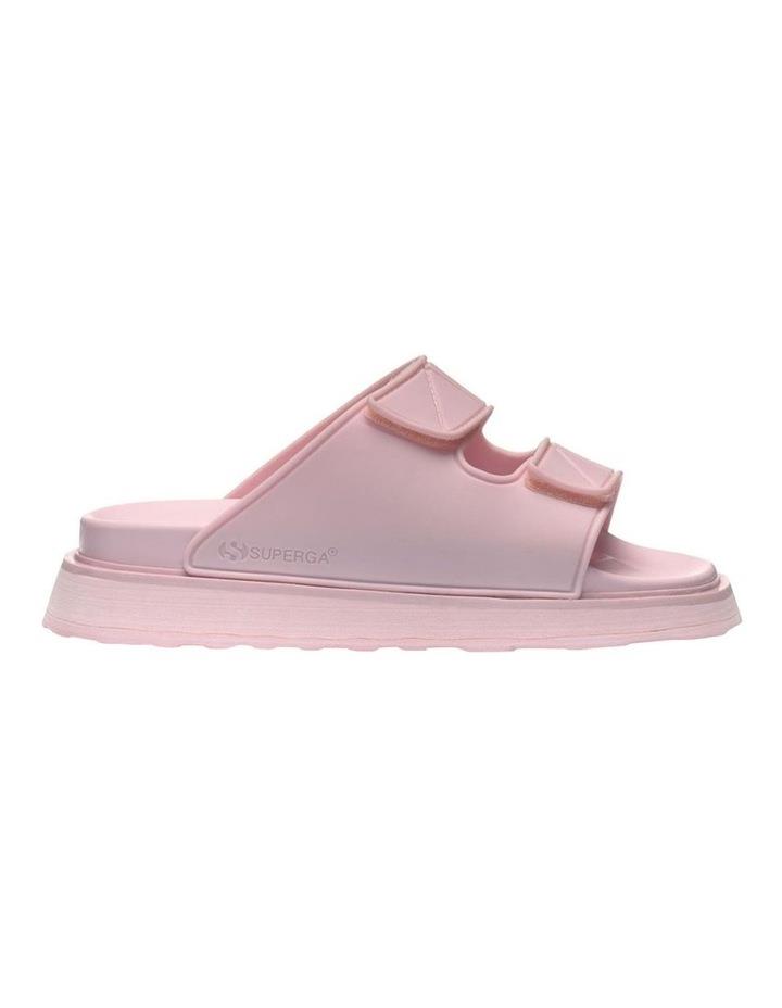 Superga 1918 Double Bands Micro-Injection Slides in Pink 36