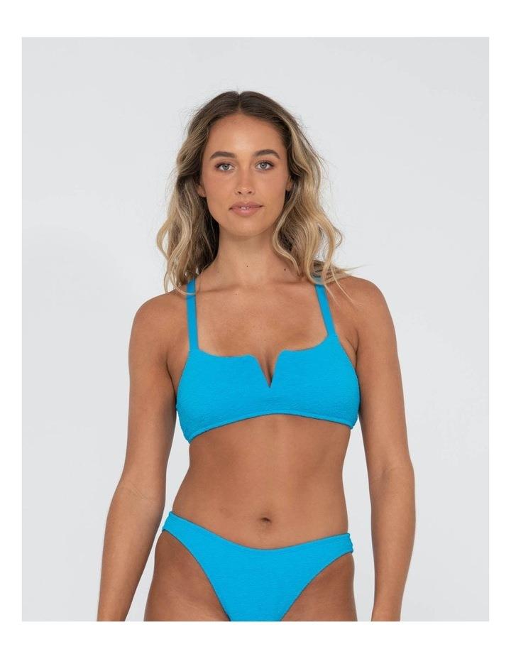 Rusty Sandalwood Bralette Bikini Top in Blue 6