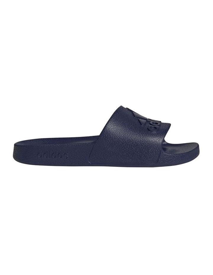 adidas Adilette Aqua Slides in Dark Blue Navy 7