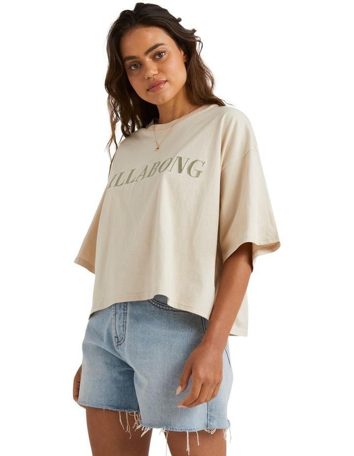 Billabong Baseline T-shirt in White Sand Beige 10