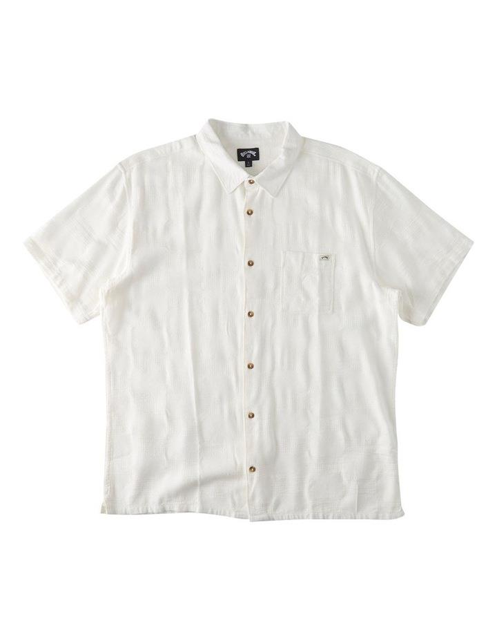 Billabong Sundays Jacquard Shirt in Off White 10