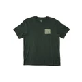 Billabong Crayon Wave T-shirt in Dark Forest Green 16
