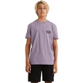 Billabong Tribe Core T-shirt in Purple Ash Grey 10