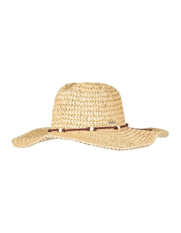 Roxy Cherish Summer Straw Cowboy Hat in Natural M/L