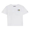 Tommy Hilfiger Flag T-shirt (3-7 Years) in White 7