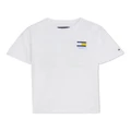 Tommy Hilfiger Flag T-shirt (8-16 Years) in White 12