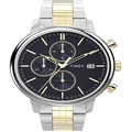 Timex Chicago Chrono Stainless Steel Watch in Two-Tone Two Tone