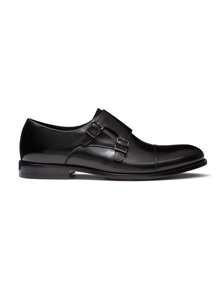 Aquila Balmoral Monk Strap Shoes in Black 40
