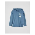 Name It Laikos Long Sleeve Top in Blue 7-8