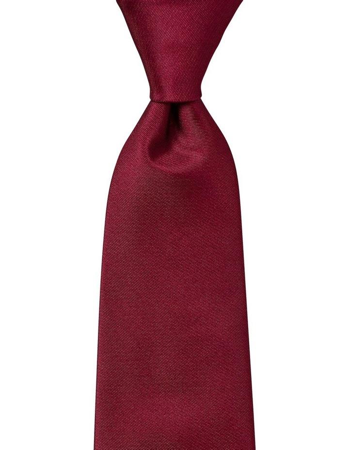 Cambridge Formal Silk Tie in Bordeaux Burgundy