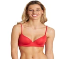 Lovable Sexy & Seamless Contour Bra in Bittersweet Red 14 B