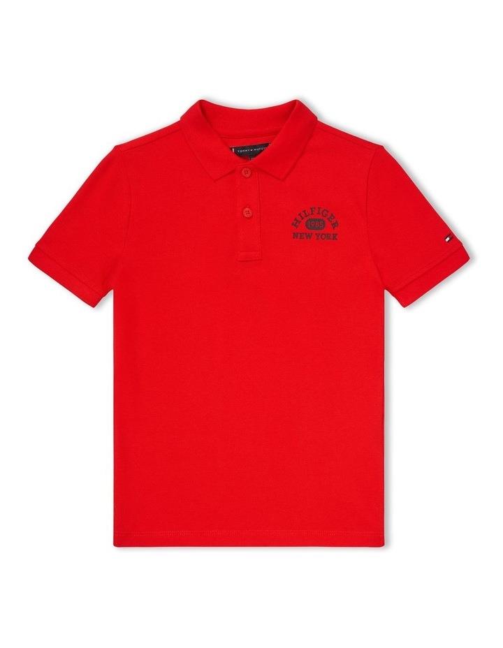 Tommy Hilfiger 1985 Polo Shirt (8-16 Years) in Red 8