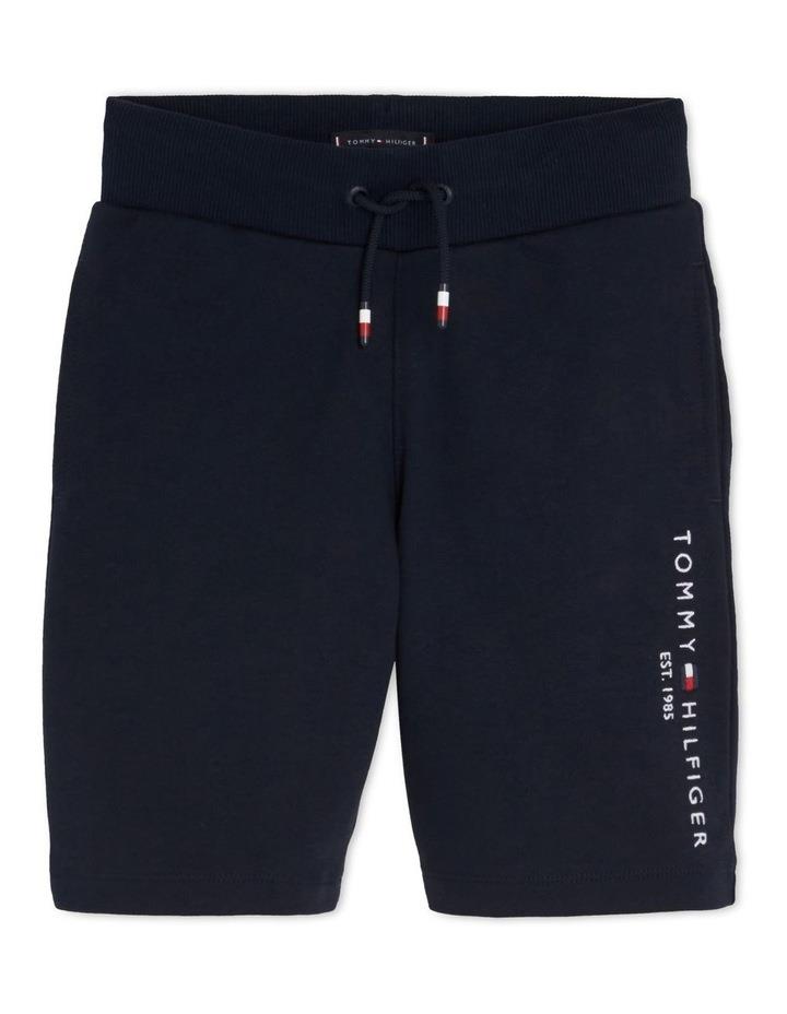 Tommy Hilfiger Boys 8-16 Essential Organic Cotton Logo Shorts in Blue Navy 8