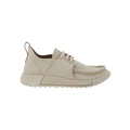 ECCO Cozmo Leather Lace Up Shoe in Beige 40
