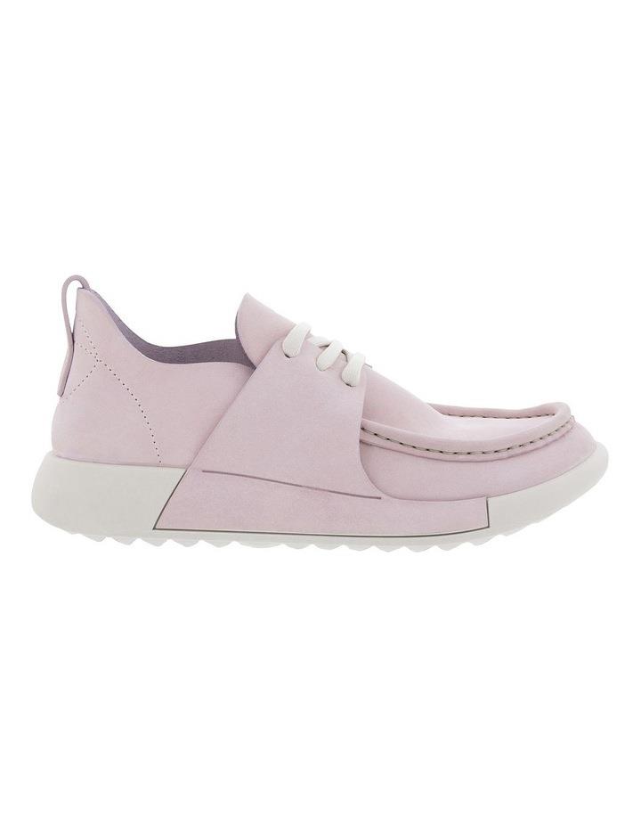 ECCO Cozmo Leather Lace Up Shoe in Pink 35