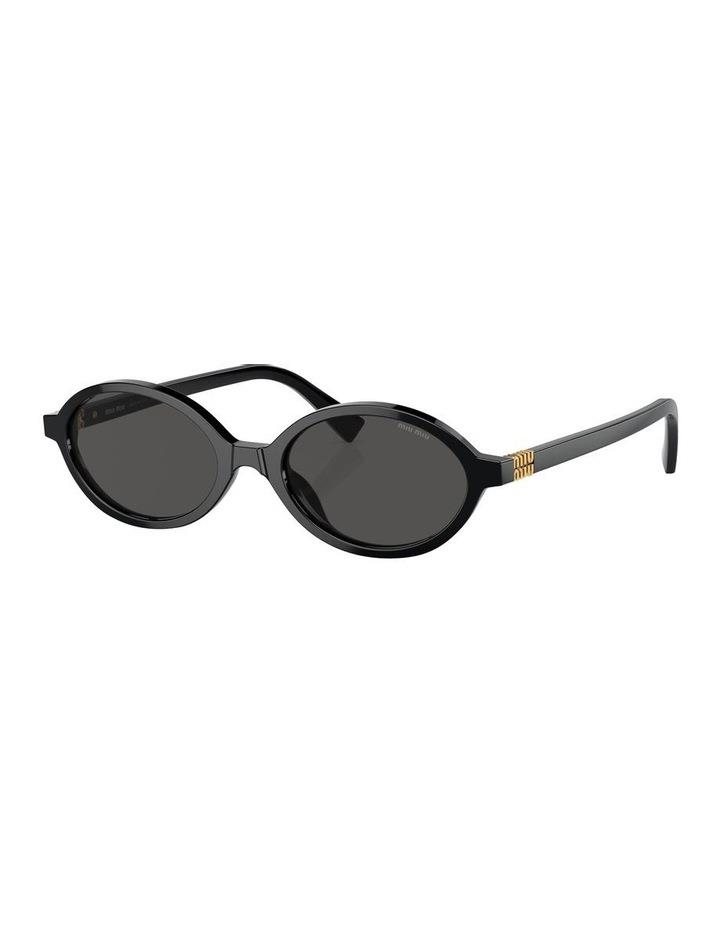 Miu Miu MU 04ZS Sunglasses in Black 1