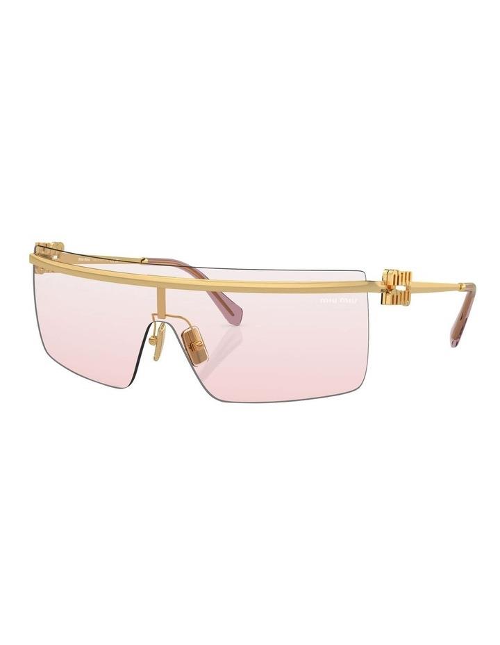 Miu Miu MU 50ZS Sunglasses in Gold 1