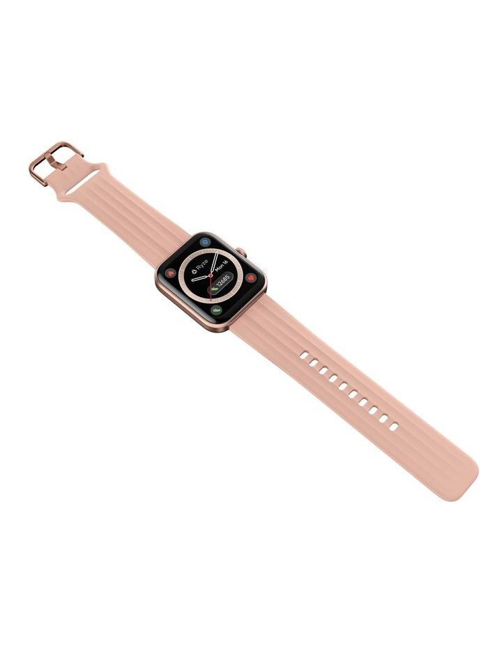 Ryze Evo Smart Watch with Alexa Built in Rose Gold Pink