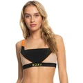 Roxy Active High Support Sports Bra in Anthracite Black XS
