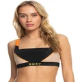 Roxy Active High Support Sports Bra in Anthracite Black S