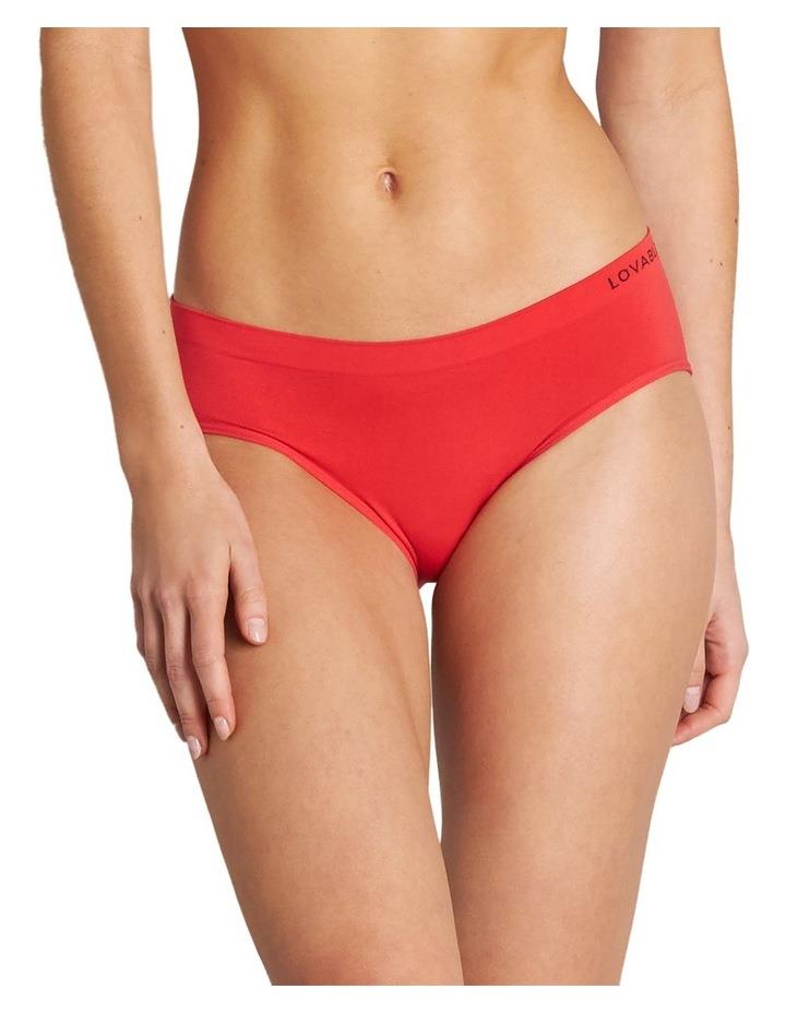 Lovable Sexy & Seamless Boyshort in Bittersweet Red M