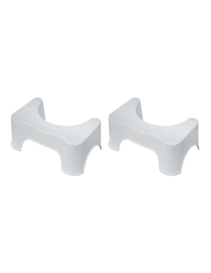 Traderight Group 2x Potty Stools in White