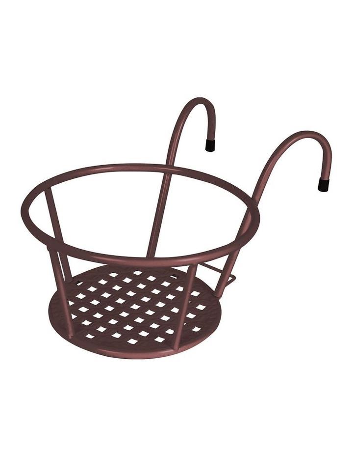 Levede Hanging Pot Basket in Bronze