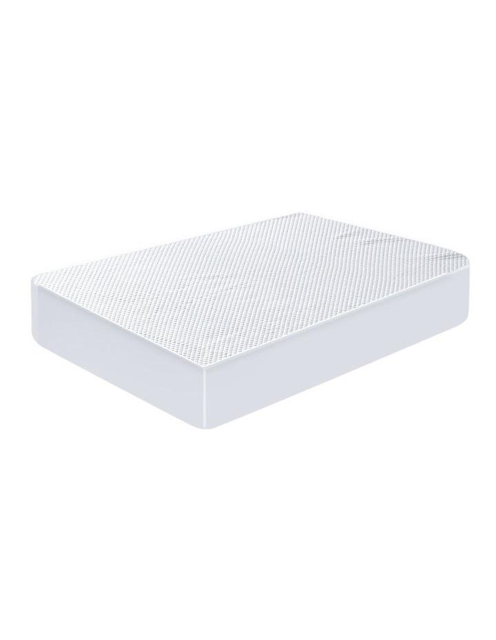 DreamZ King Waterproof Polyester Cool Mattress Protector in White