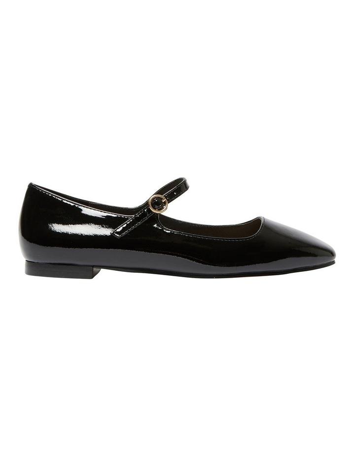 Marcs Tottie Flat Shoes in Black Patent Leather Black Ptnt 36