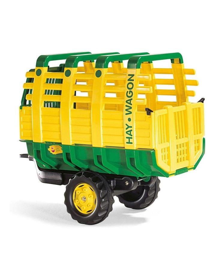 John Deere Rolly Hay Wagon Trailer 83cm for Large Rolly Pedal Tractor Assorted